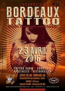 CONVENTION BORDEAUX TATTOO 2016